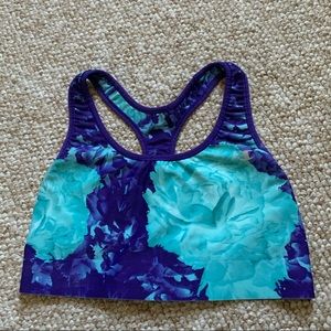 Floral Champion sports bra